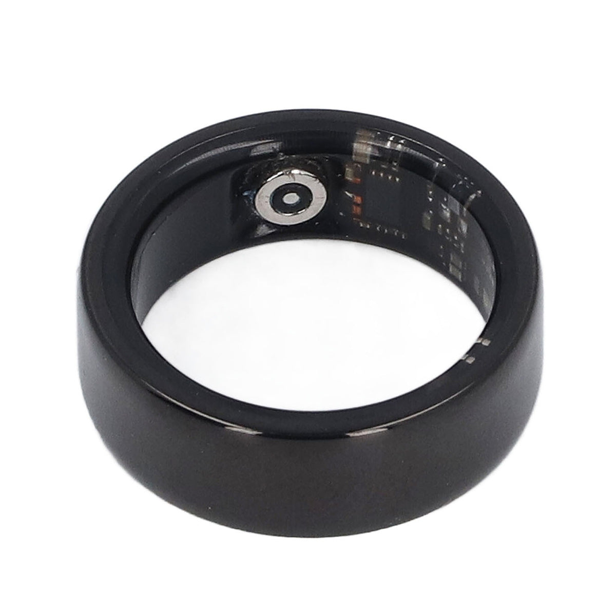 Ceramic Smart Ring for Men Women NFC Sleep Fitness Step Tracker