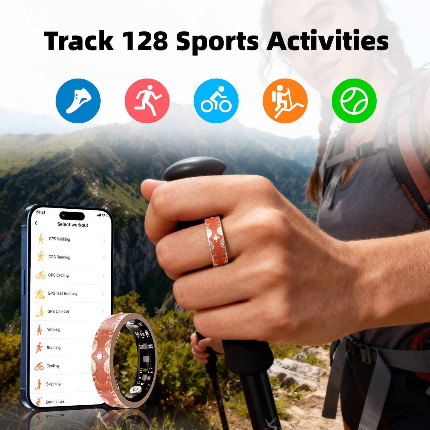 Lumeom Health Smart Ring for Women