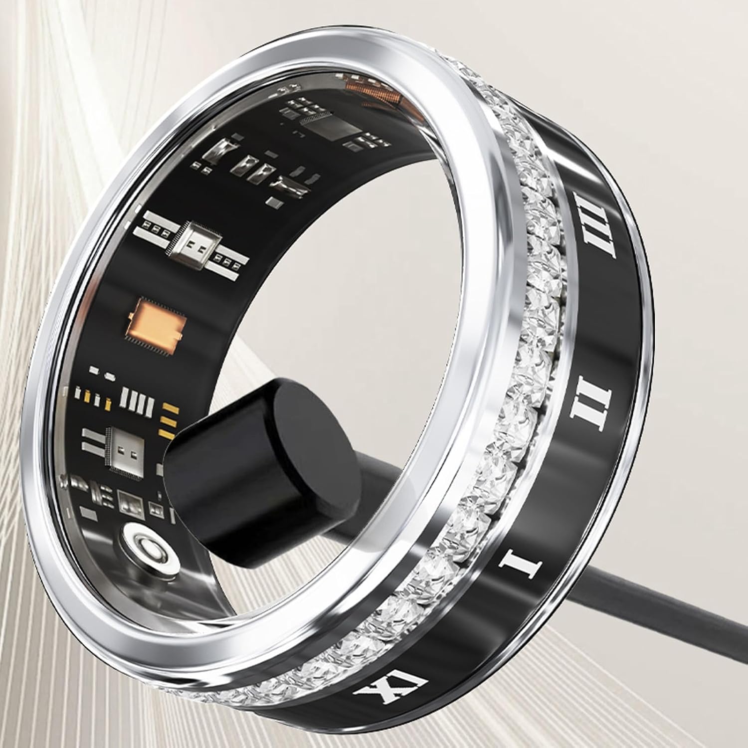 Smart Ring IP68 Waterproof Sleep and Fitness Tracker Rings