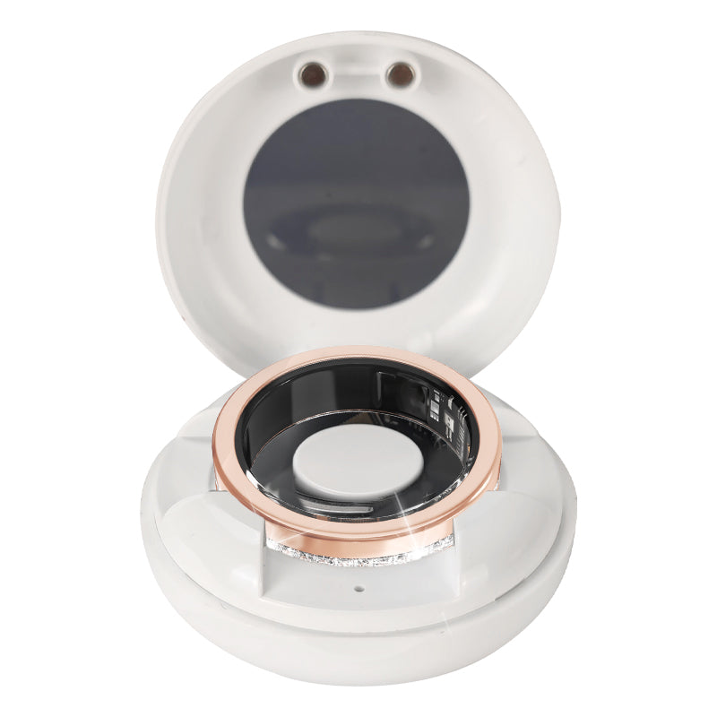 Smart Ring Fitness Tracker with Moissanite Diamond