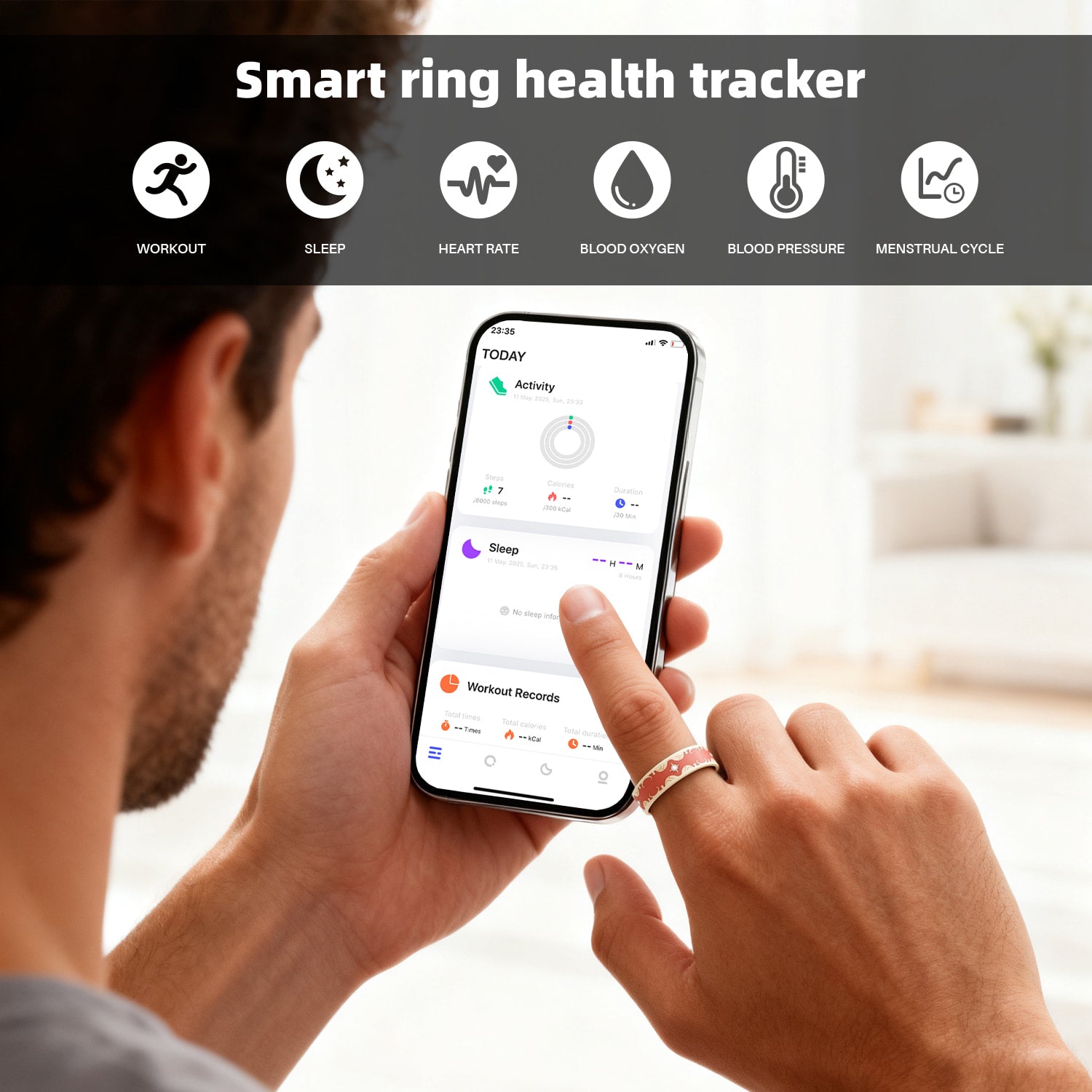 Lumeom Health Smart Ring for Women