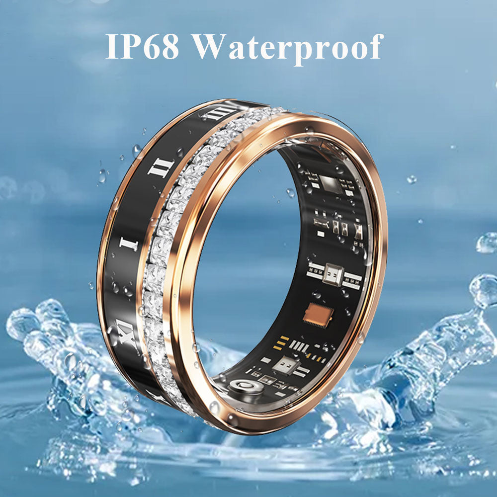 Smart Ring IP68 Waterproof Sleep and Fitness Tracker Rings